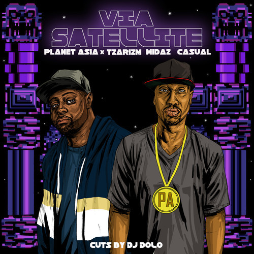 Planet Asia feat. MidaZ & Casual – Via Satellite (Produced by TzariZM)