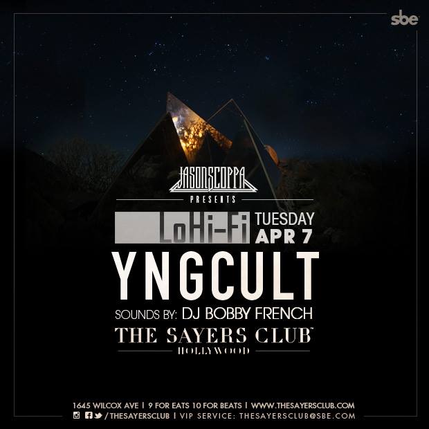 YNGCULT Back at Sayers Club on 4/7