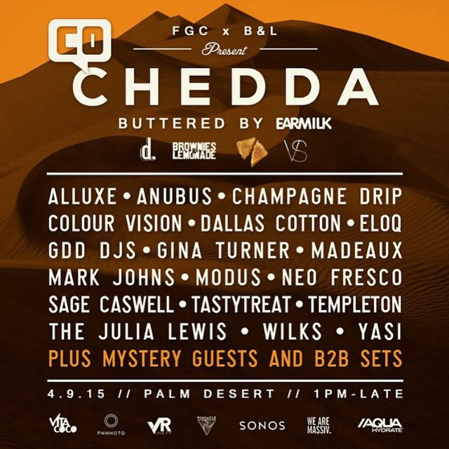 Cochedda – A #FGC Coachella Event