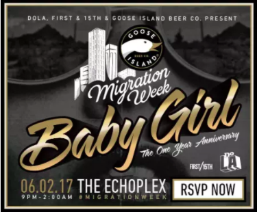 Goose Island & DoLA Present: Baby Girl – @ The Echoplex – 6/2
